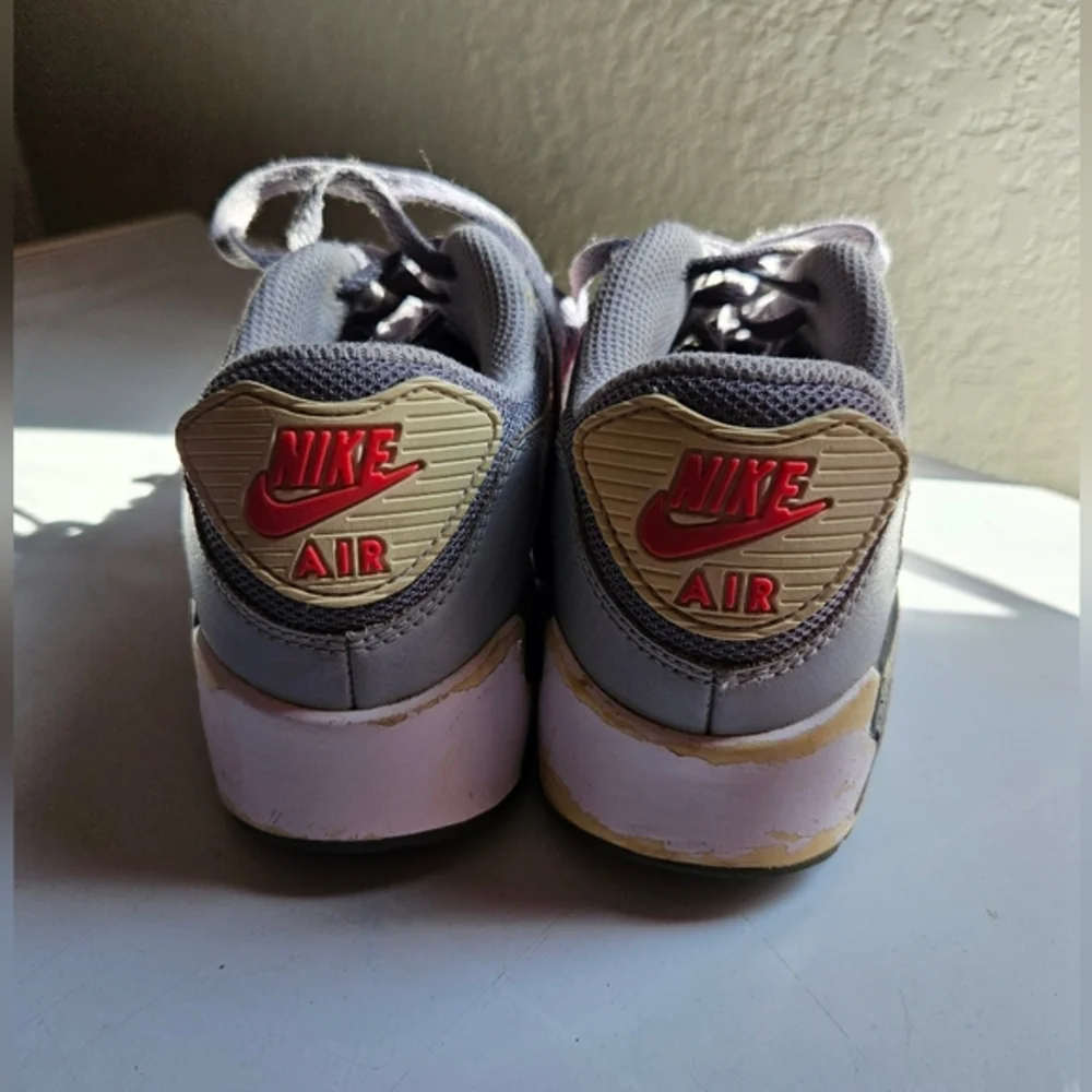 NIKE AIR MAX 724856-007 Gray Pink Sneakers‎ Size US 2Y EUR 33.5